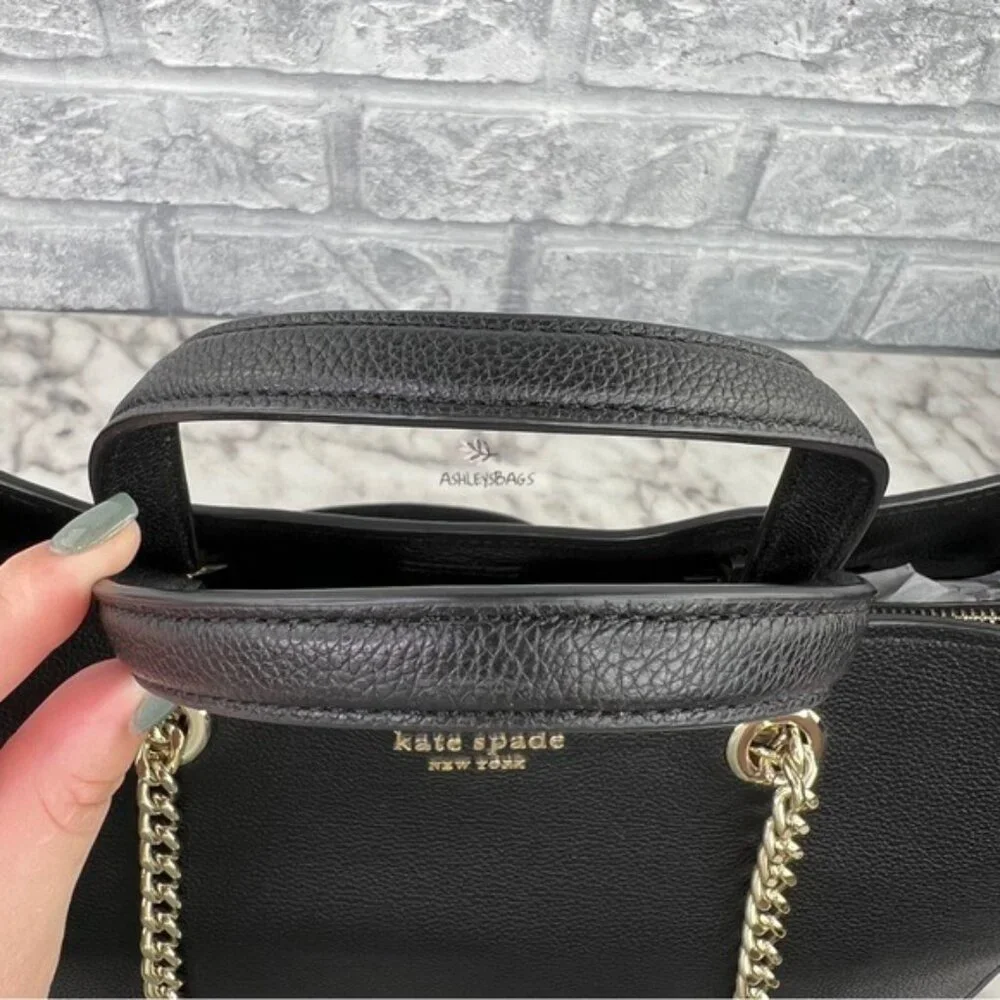 Kate Spade Infinite Large Triple Compartment Tote In Black